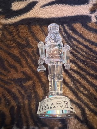 Figura de Cascanueces Transparente