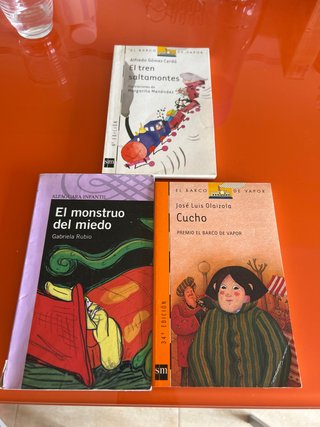 Cucho, El monstruo del miedo y El tren saltamontes