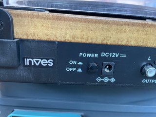 Tocadiscos Inves RP-103B Estilo Retro