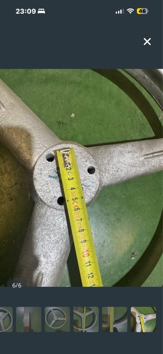 Polea para bomba de sulfatar