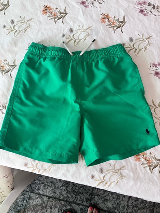 Bañador niño Polo Ralph Lauren verde T. M