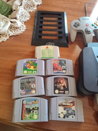 Nintendo 64 Gris NUS-001 (EUR) + Accesorios