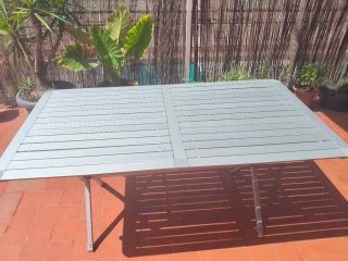 Mesa Camping Aluminio Genius 150x80x70cm