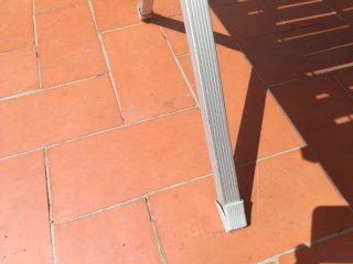 Mesa Camping Aluminio Genius 150x80x70cm