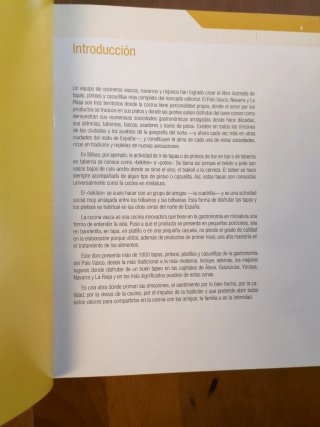 Tapas, Pintxos y cazuelitas del País Vasco