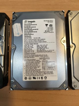 Lote 5 Discos Duros Seagate