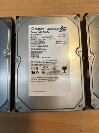 Lote 5 Discos Duros Seagate