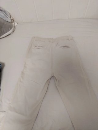 Pantalones niño beige