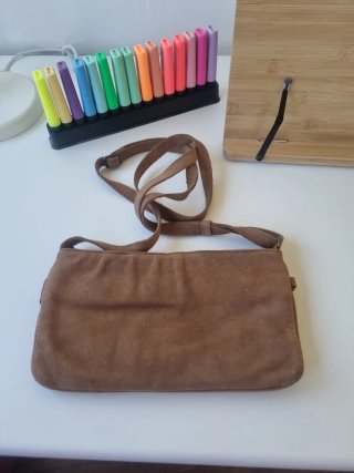 Bolso bandolera Hedgren beige/marrón