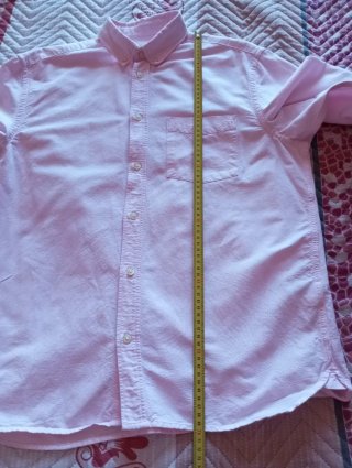 Camisa H&M Algodón Rosa