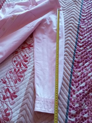 Camisa H&M Algodón Rosa