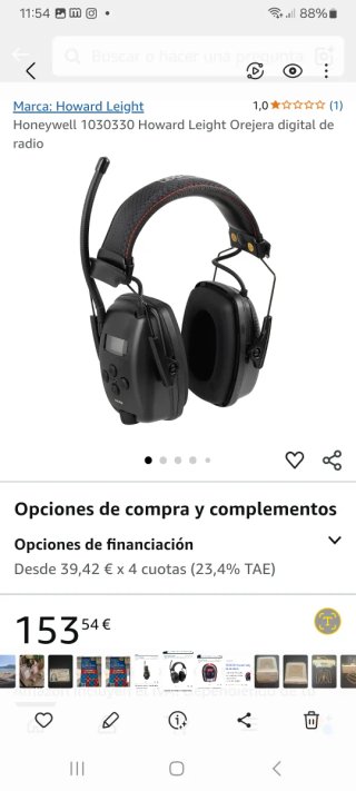 Auriculares con protector Auditivo Sync Radio Digi
