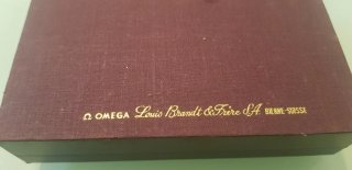 Scatola per orologio Omega