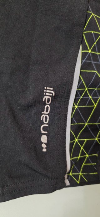 Costume da bagno Nabaiji uomo nero giallo