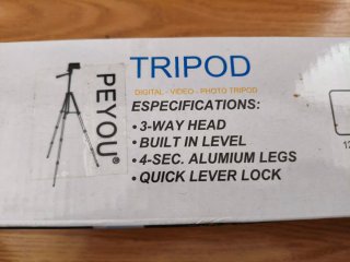 Trípode PEYOU 127cm con Mando Bluetooth