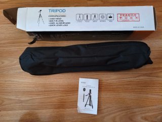 Trípode PEYOU 127cm con Mando Bluetooth