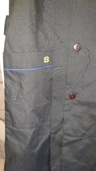 Grembiule Siggi 6 anni nero