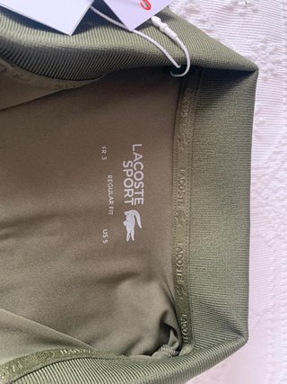 Polo Lacoste Sport Verde Talla S