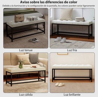 Banco pie de cama