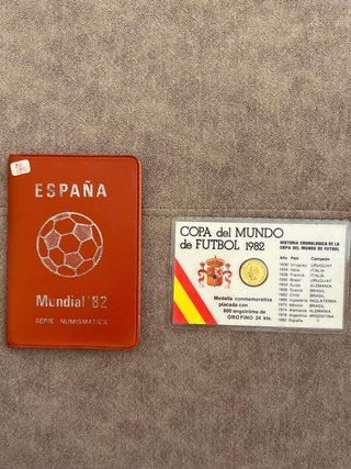 Pack Mundial 82 España: Serie Numismática y Medall
