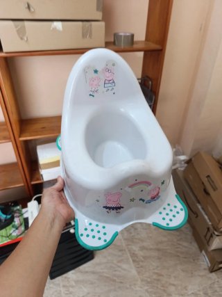 Orinal y soporte WC Peppa Pig