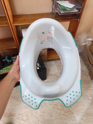 Orinal y soporte WC Peppa Pig