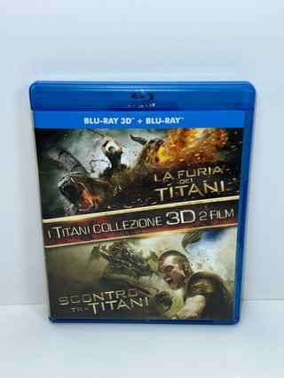 I Titani Collezione 3D 2 Film Blu-Ray ITA