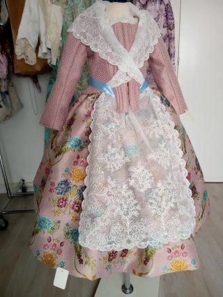 Traje de Fallera Niña Multicolor