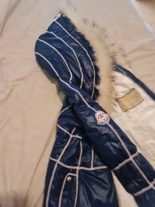 Abrigo Holy Preppy Azul Talla S