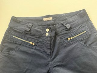 Pantaloni vintage blu navy Mod. Capri