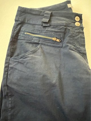 Pantaloni vintage blu navy Mod. Capri