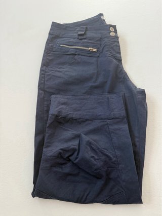 Pantaloni vintage blu navy Mod. Capri