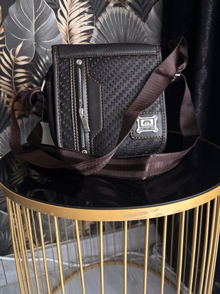 Bolsos hombre piel 2 tamaños