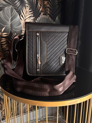 Bolsos hombre piel 2 tamaños
