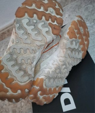 Zapatillas Nike React Vision Naranja Blanco