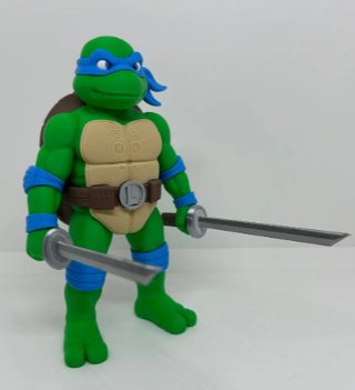 Leonardo Tartarughe Ninja Action Figure