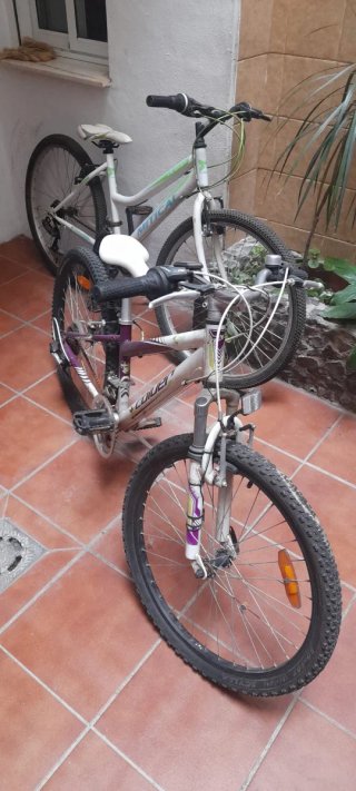 Tres bicicletas