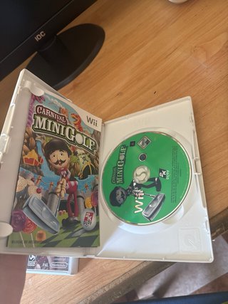 Lote 3 Juegos Wii: Let's Sing, Monopoly, Mini Golf