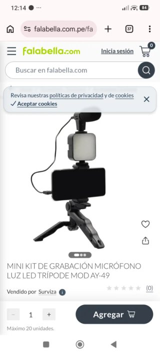 Kit video Makinh / live/, Smartphone AY-49