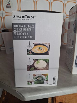 Batidora de brazo SilverCrest 3 en 1