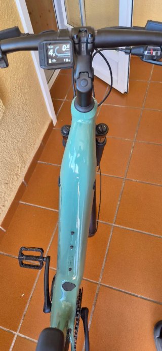 Bici Eléctrica Verde