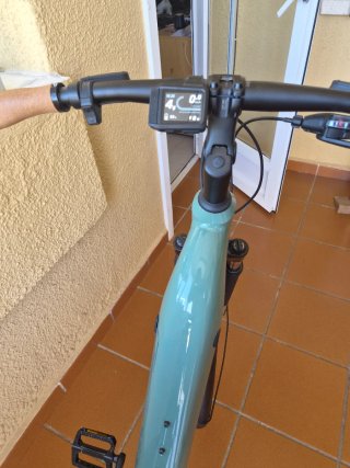 Bici Eléctrica Verde