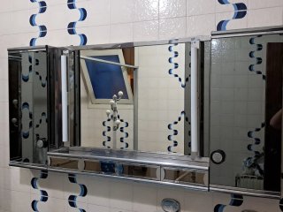 Armario Baño Vintage Aires Lux Espejo Luz