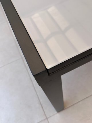 Mesa de jardín extensible