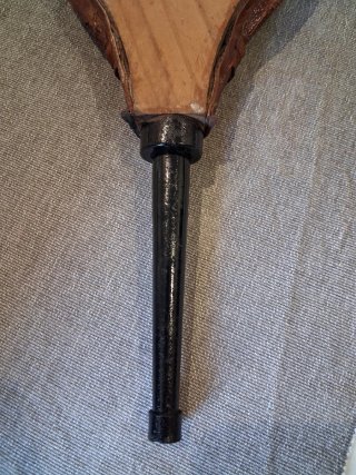 Fuelle de chimenea antiguo madera