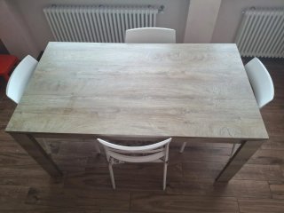 Mobile soggiorno colore quercia beige