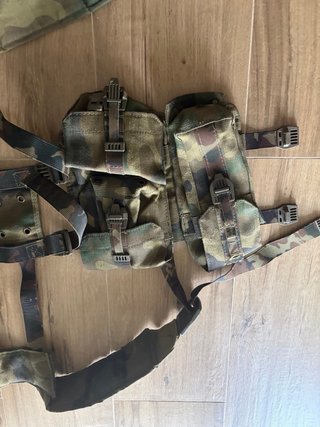 Trinchas ejército camuflaje airsoft