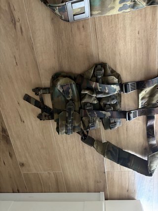 Trinchas ejército camuflaje airsoft