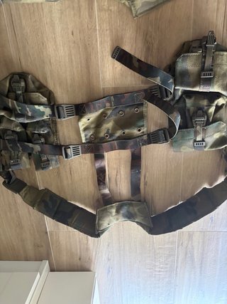 Trinchas ejército camuflaje airsoft