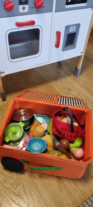 Cocinita de madera infantil